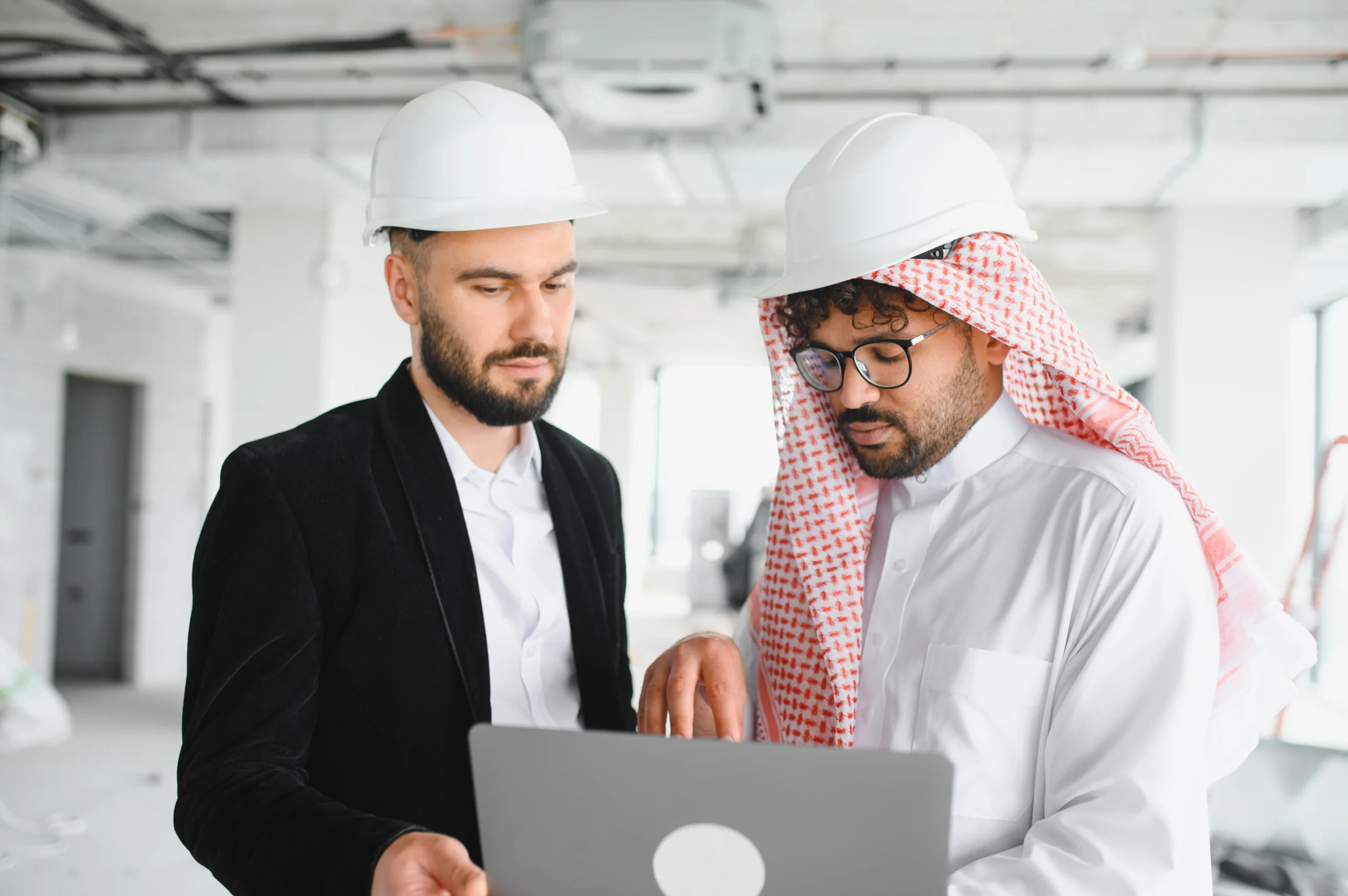 On-site civil testing services at construction project in Udhailiyah
